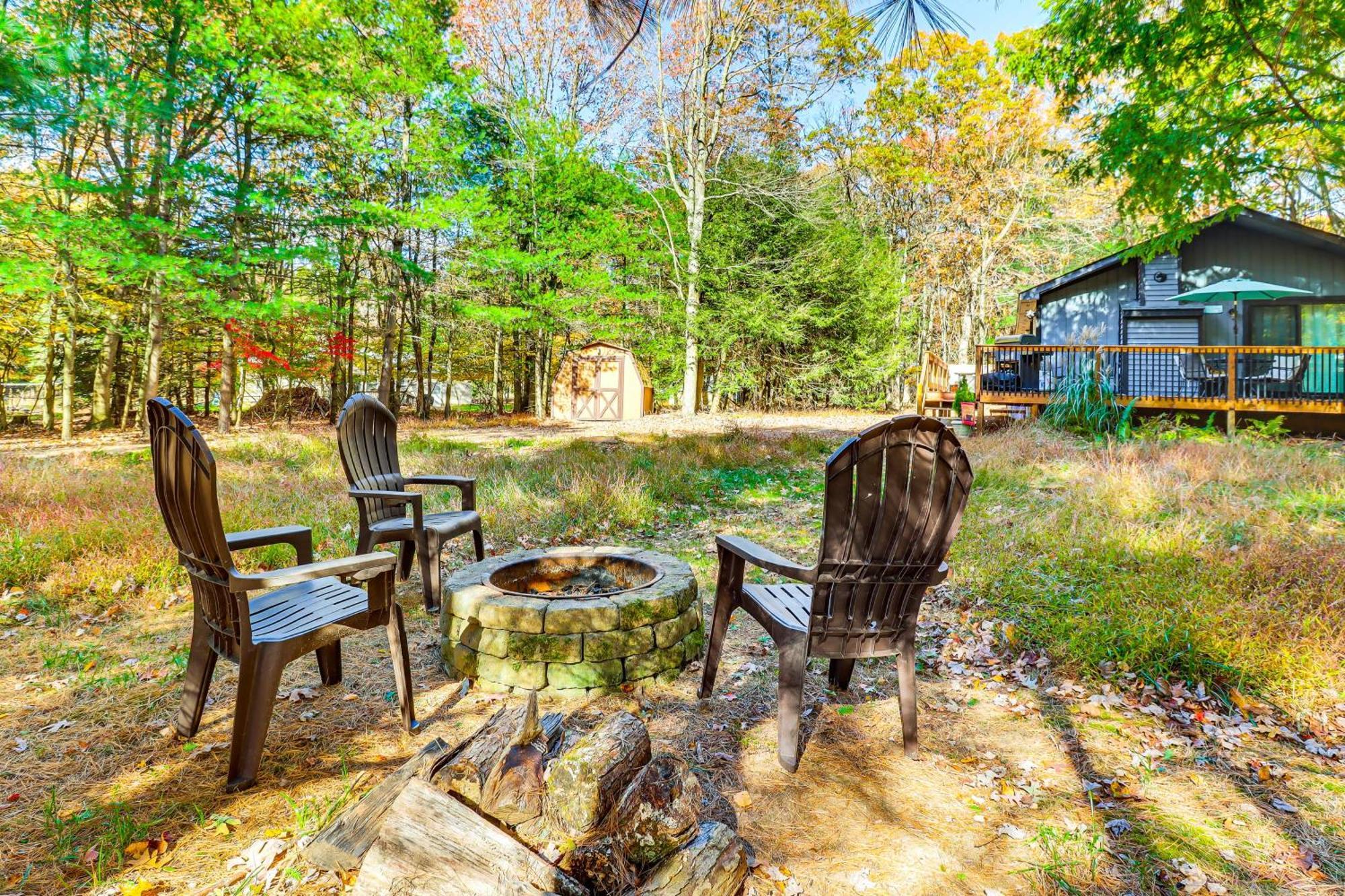 Quaint Jim Thorpe Cabin Retreat, Walk To Beach! Exteriér fotografie